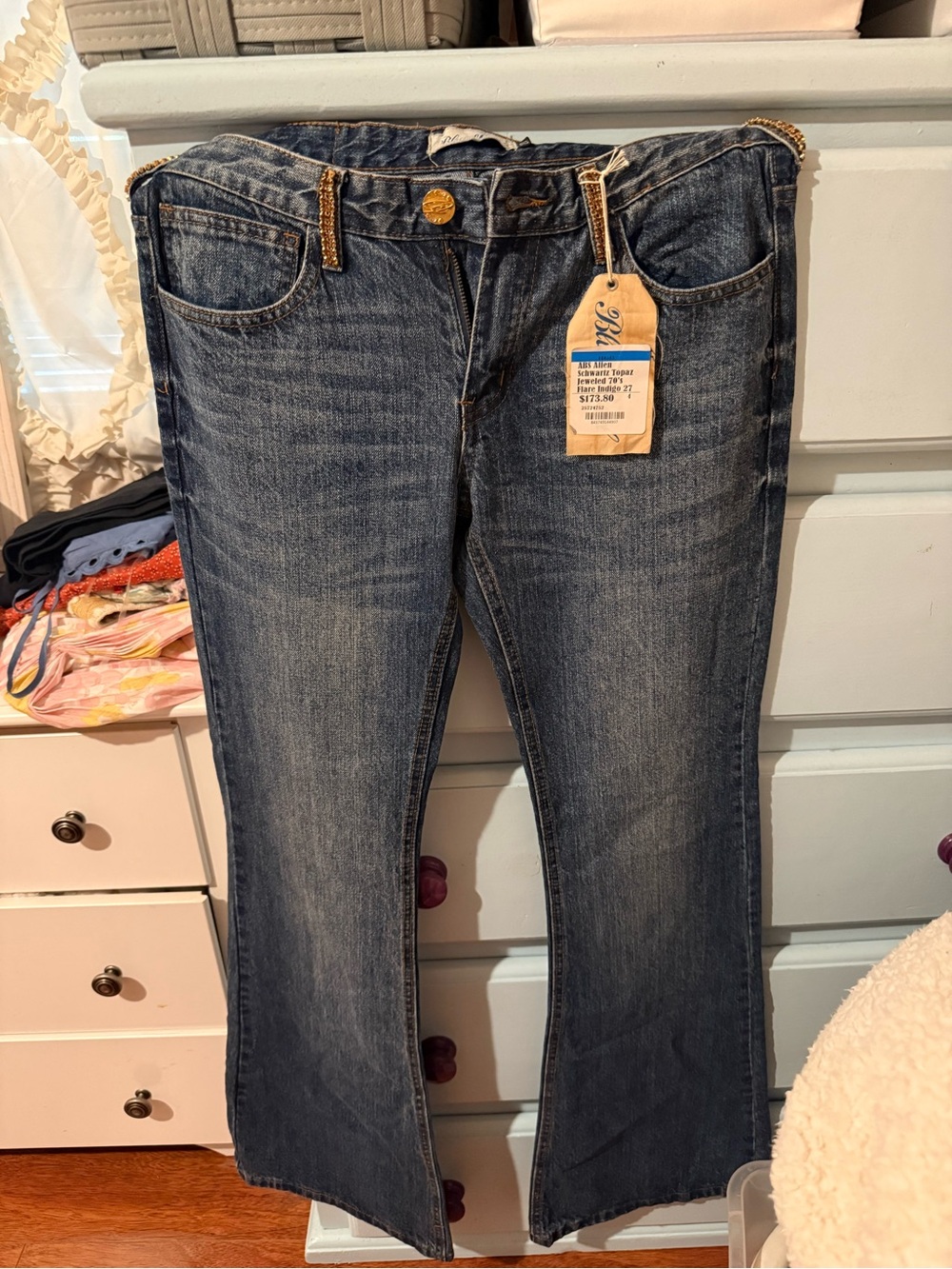 Womens Blue Denim Jeans